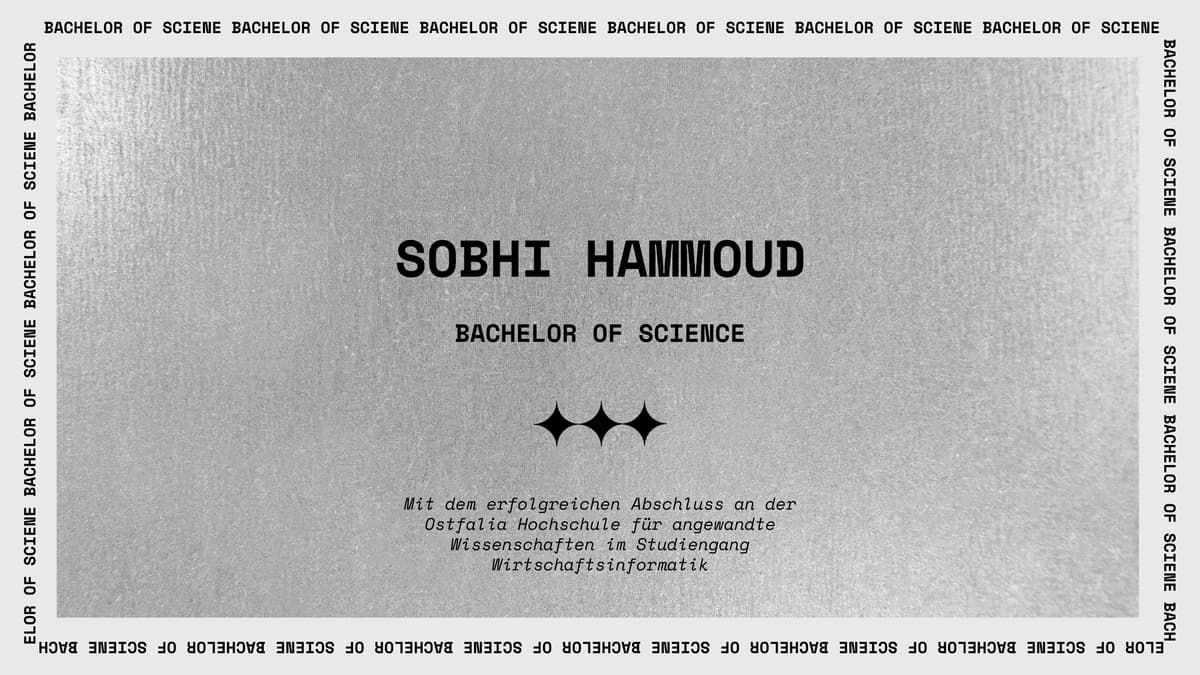 Bachelor of Science Certificate